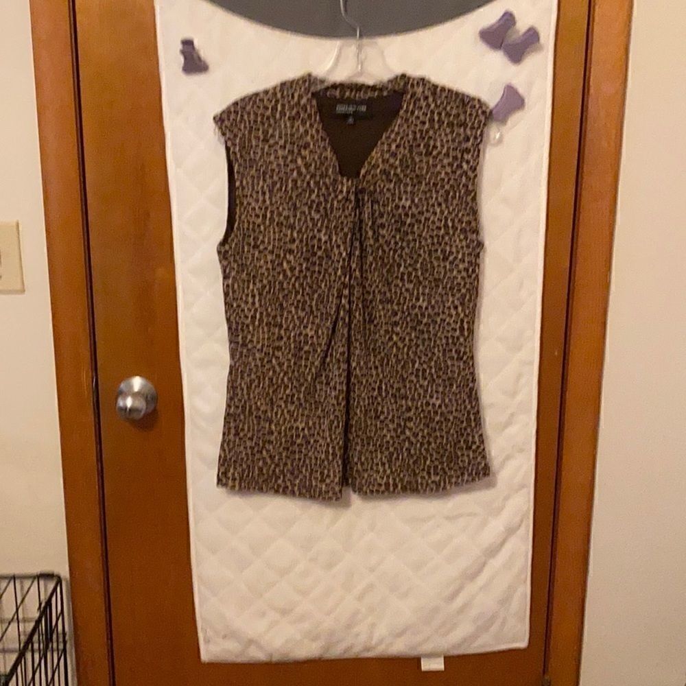 Animal print blouse   